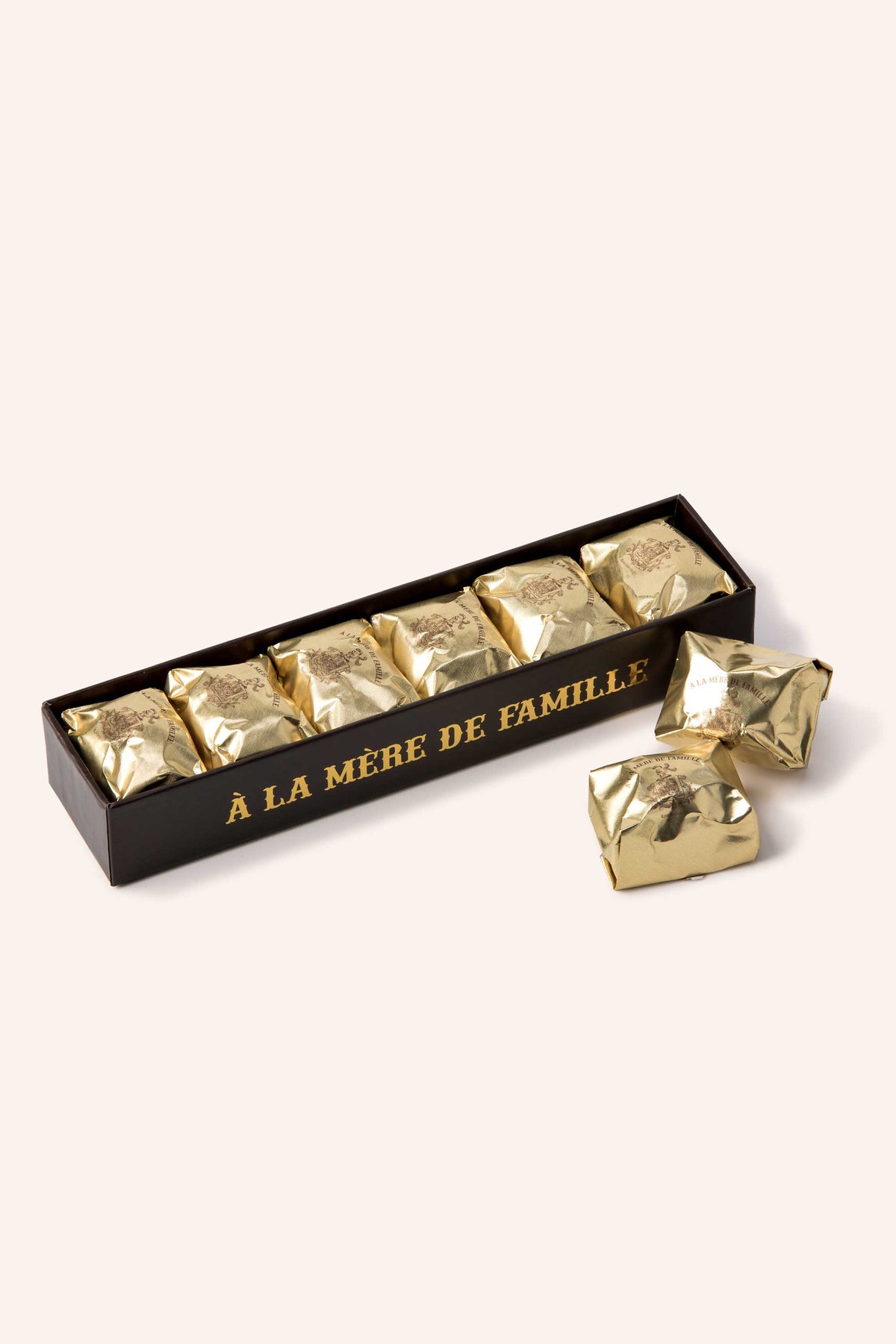 Box of 6 candied chestnuts