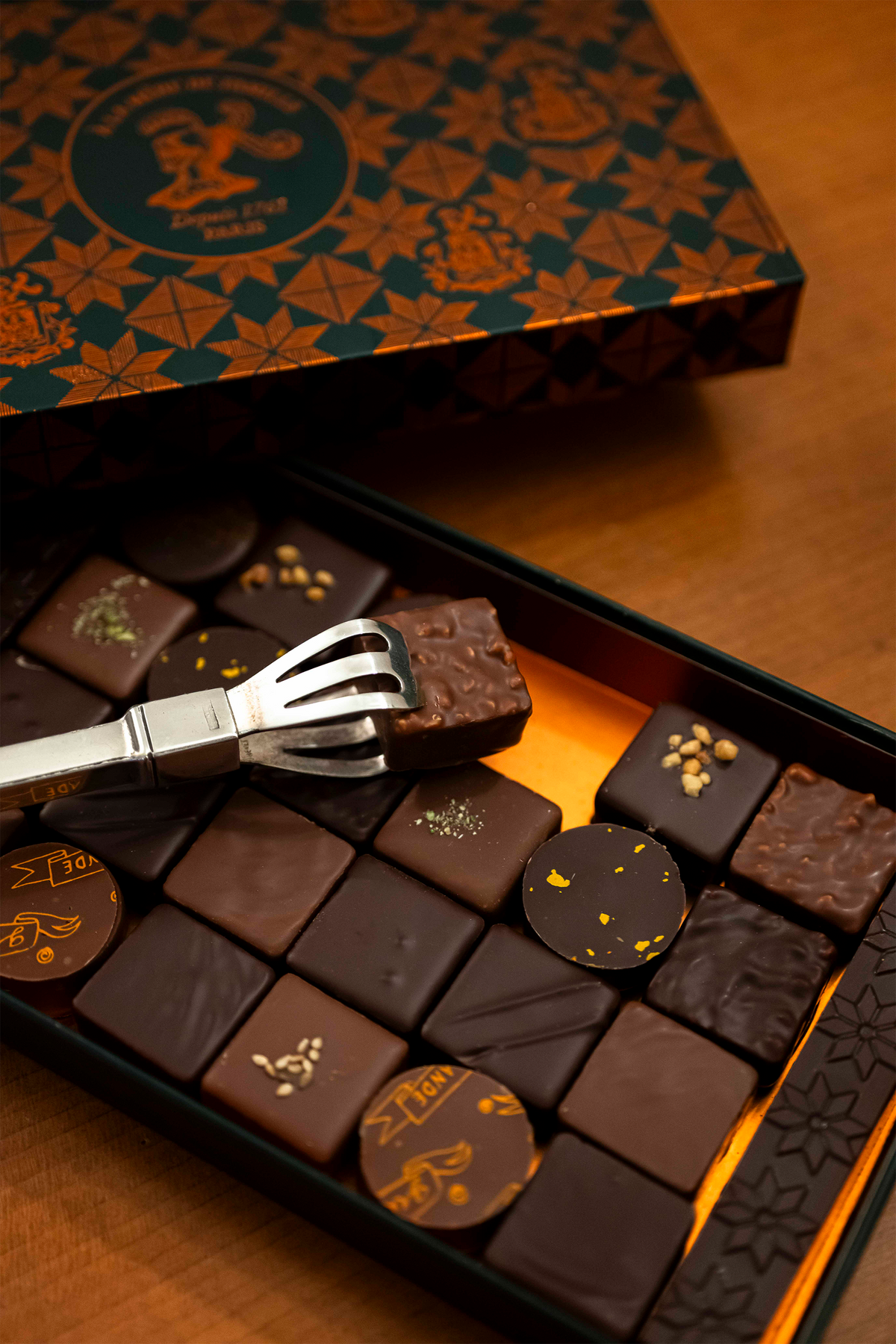 Delicious Attention chocolates T3 - green box