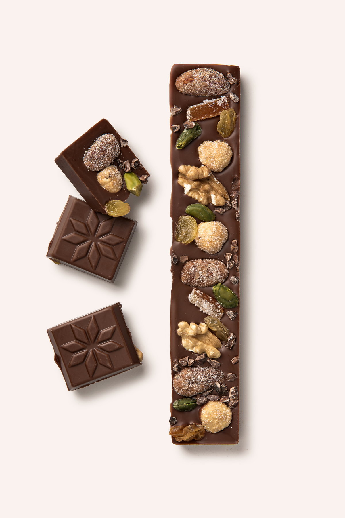 Barrette - Mendiant lait