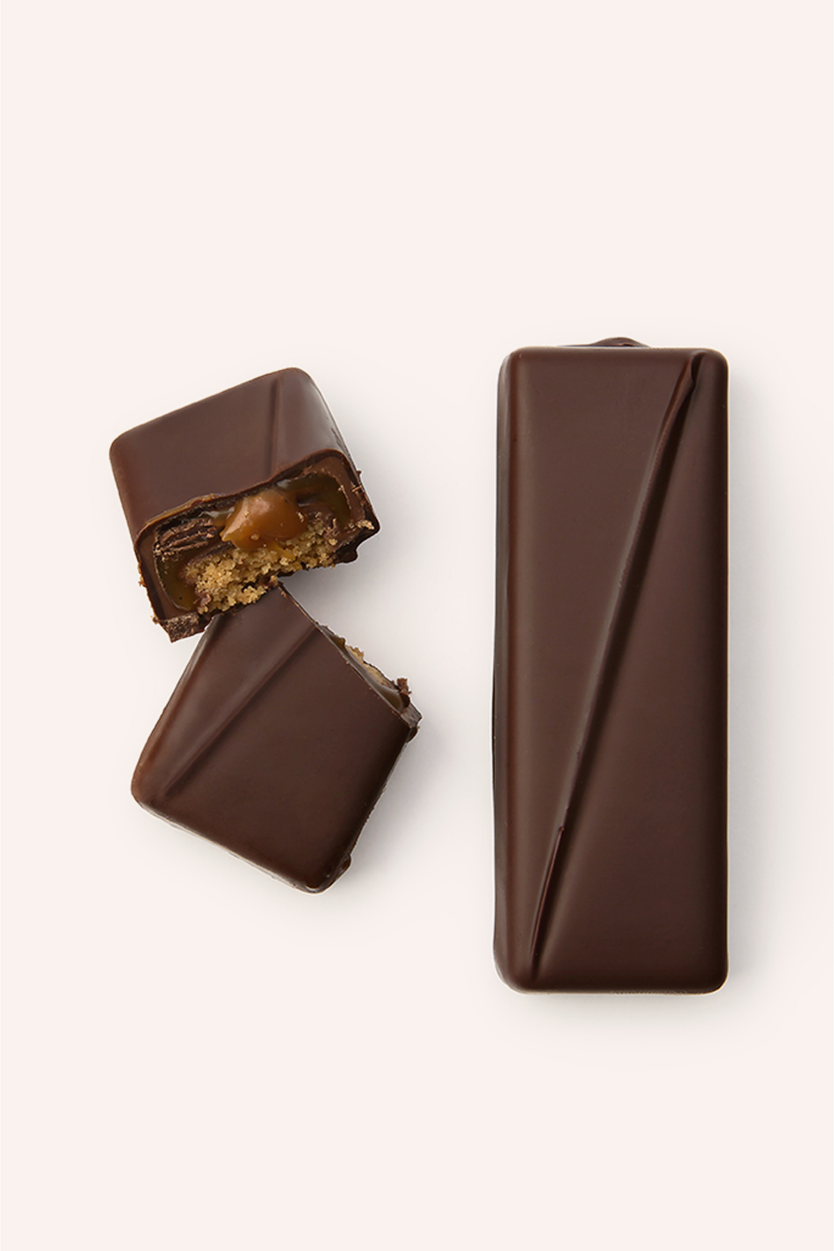 Bouchée Sablé Caramel - noir