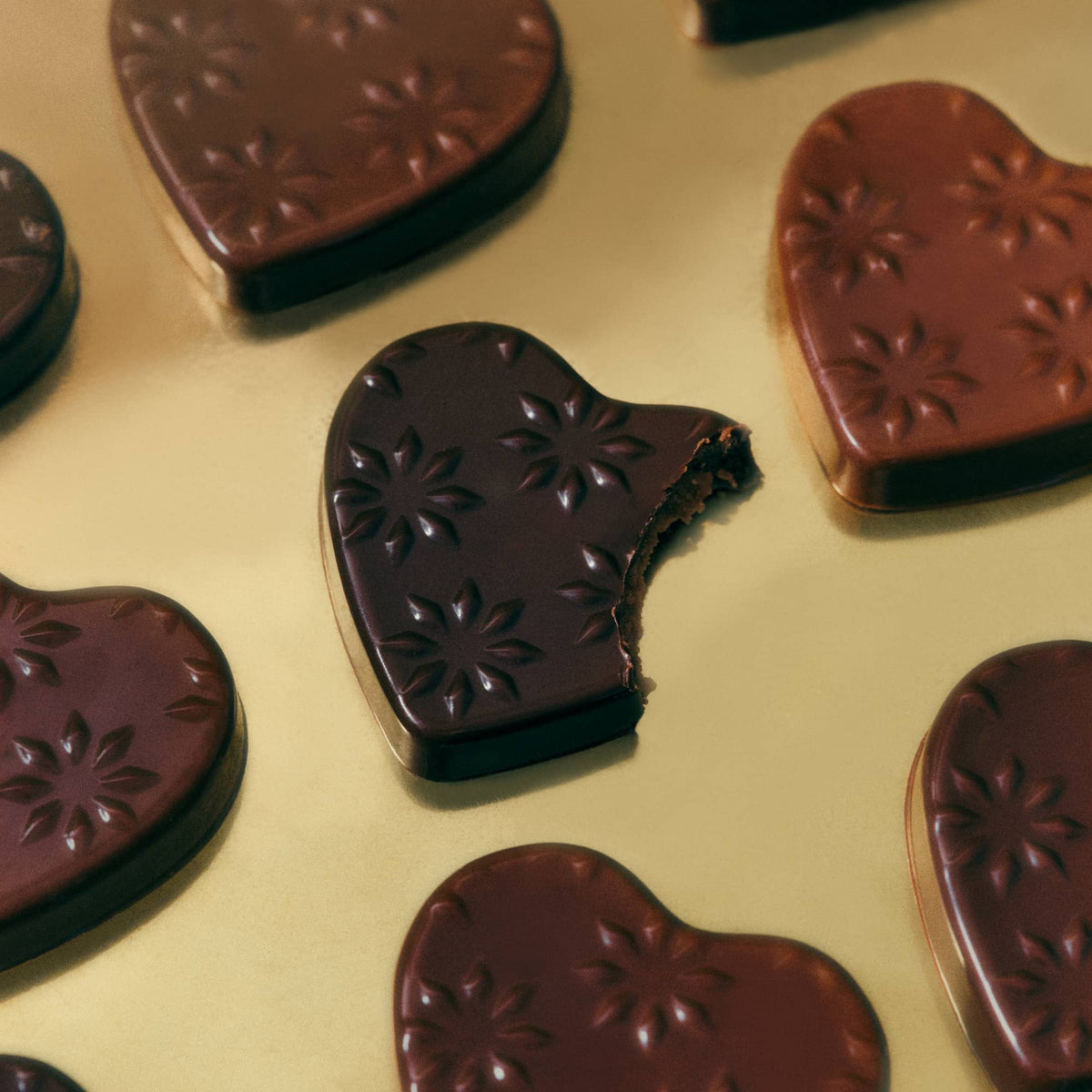 Sachet de coeurs pralinés