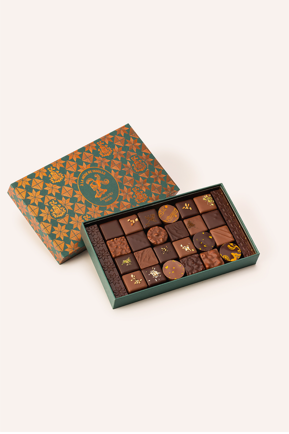 Delicious Attention chocolates T3 - green box