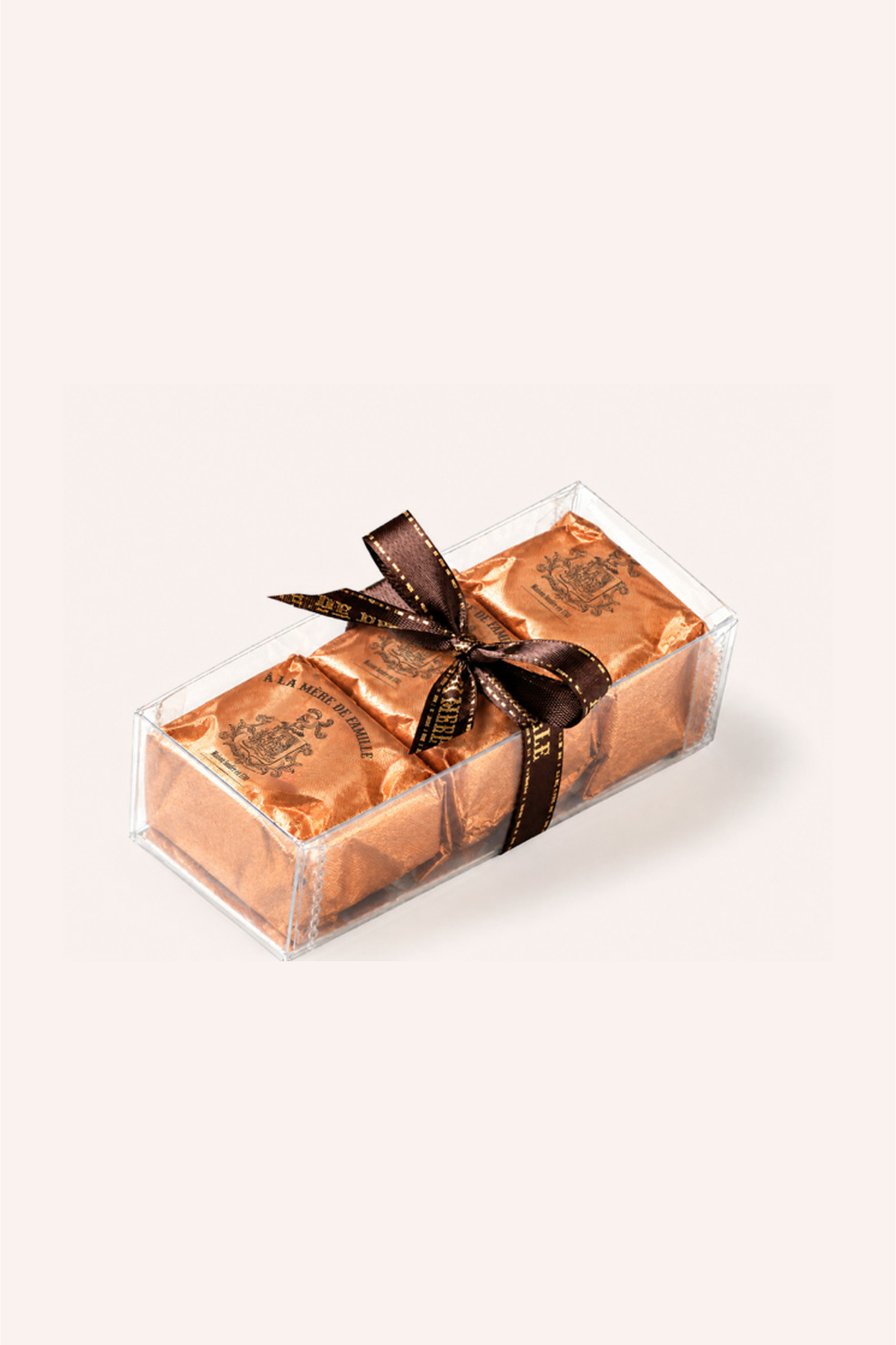 Écrin de 3 marrons glacés signature