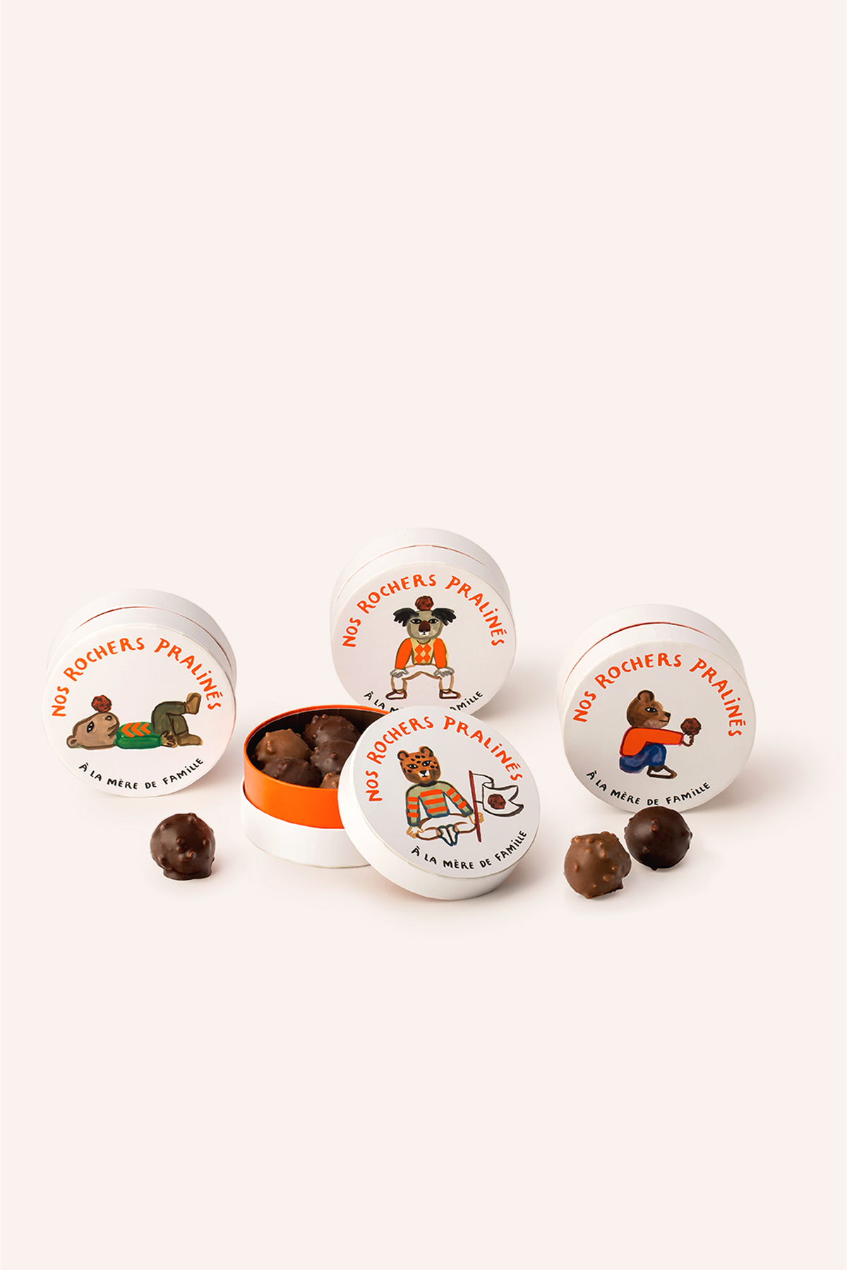 Pralines rochers 75g
