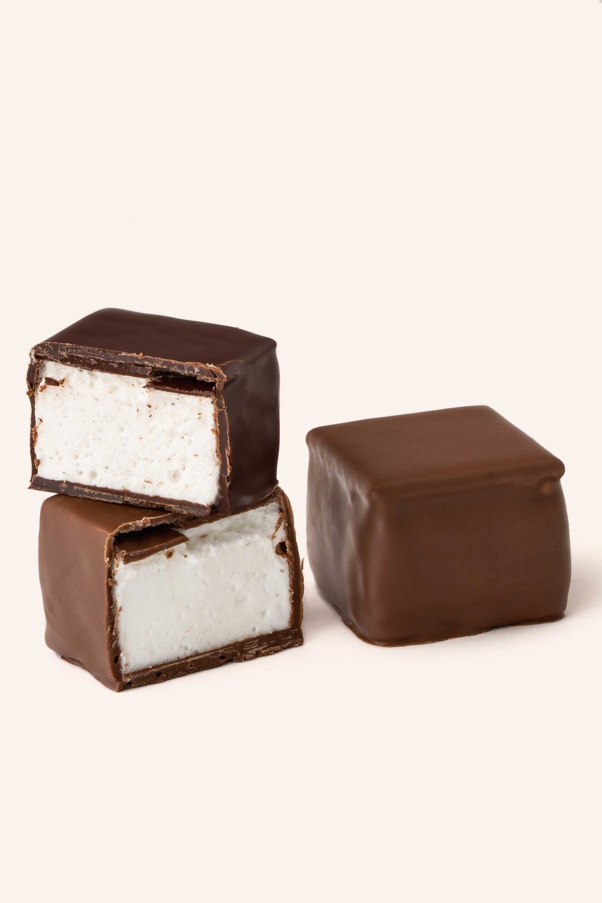Nos guimauves enrobées de chocolat