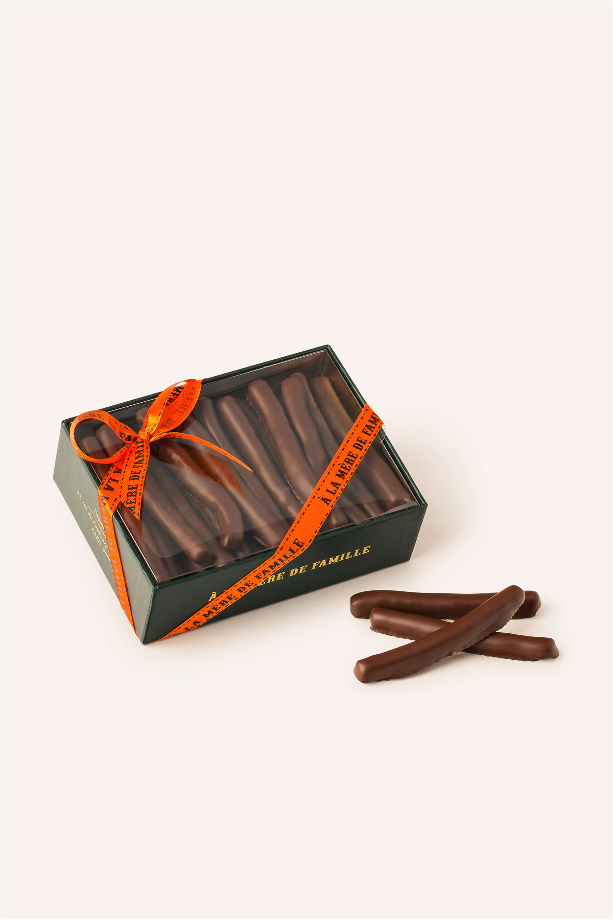 Chocolate orangettes