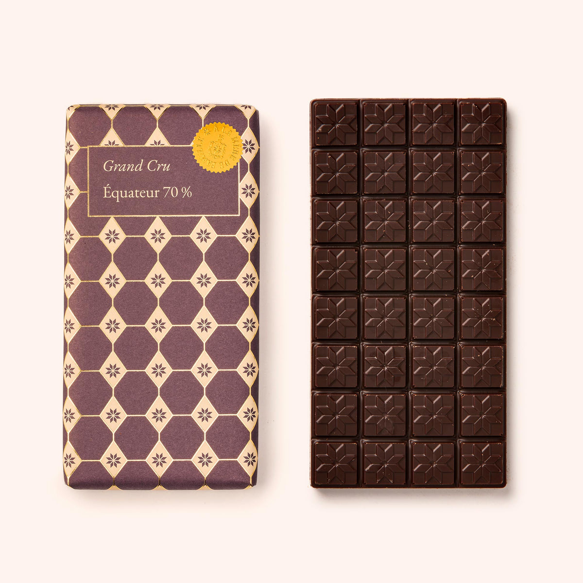Tablette chocolat Équateur 70 %
