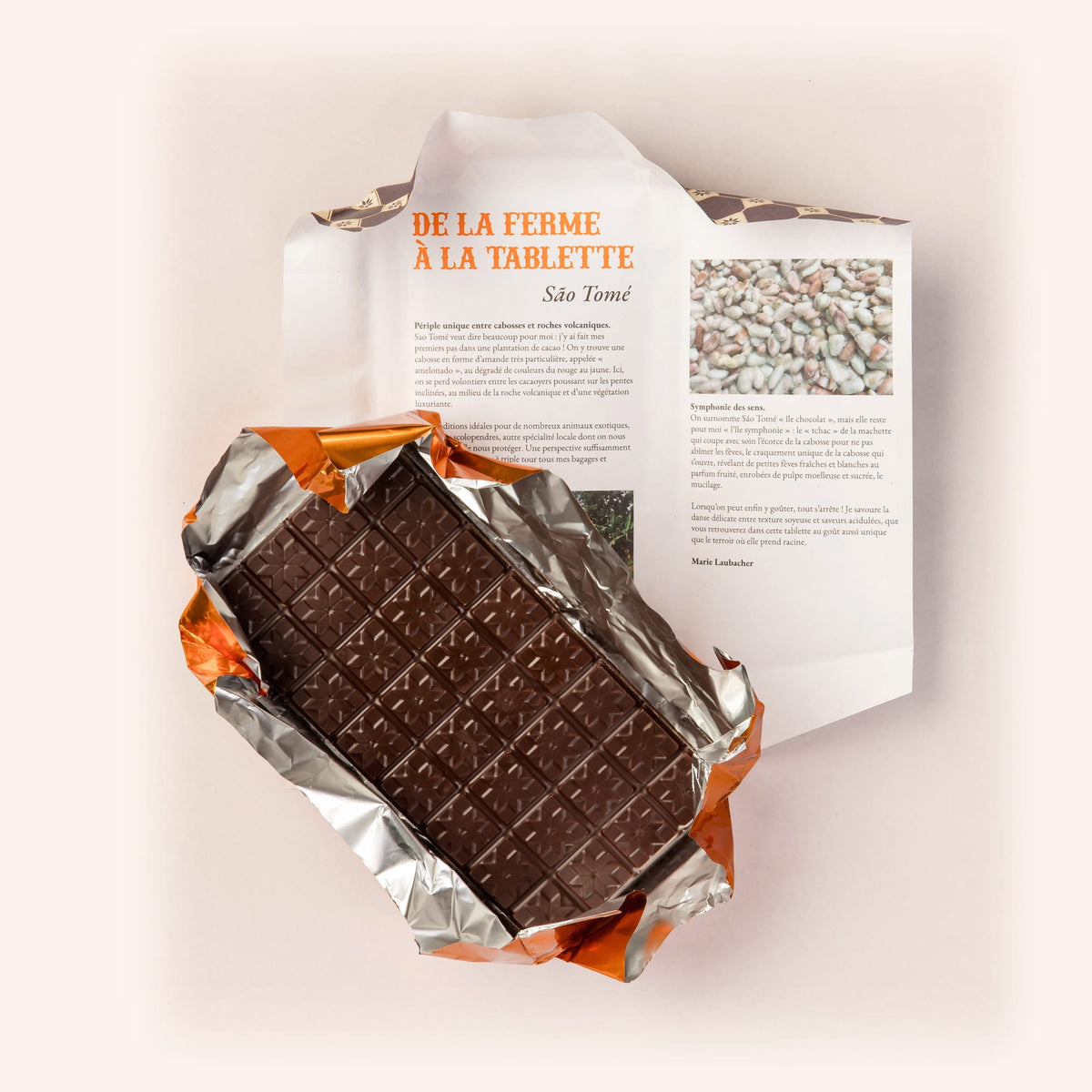 Tablette chocolat Sao Tomé 70 %