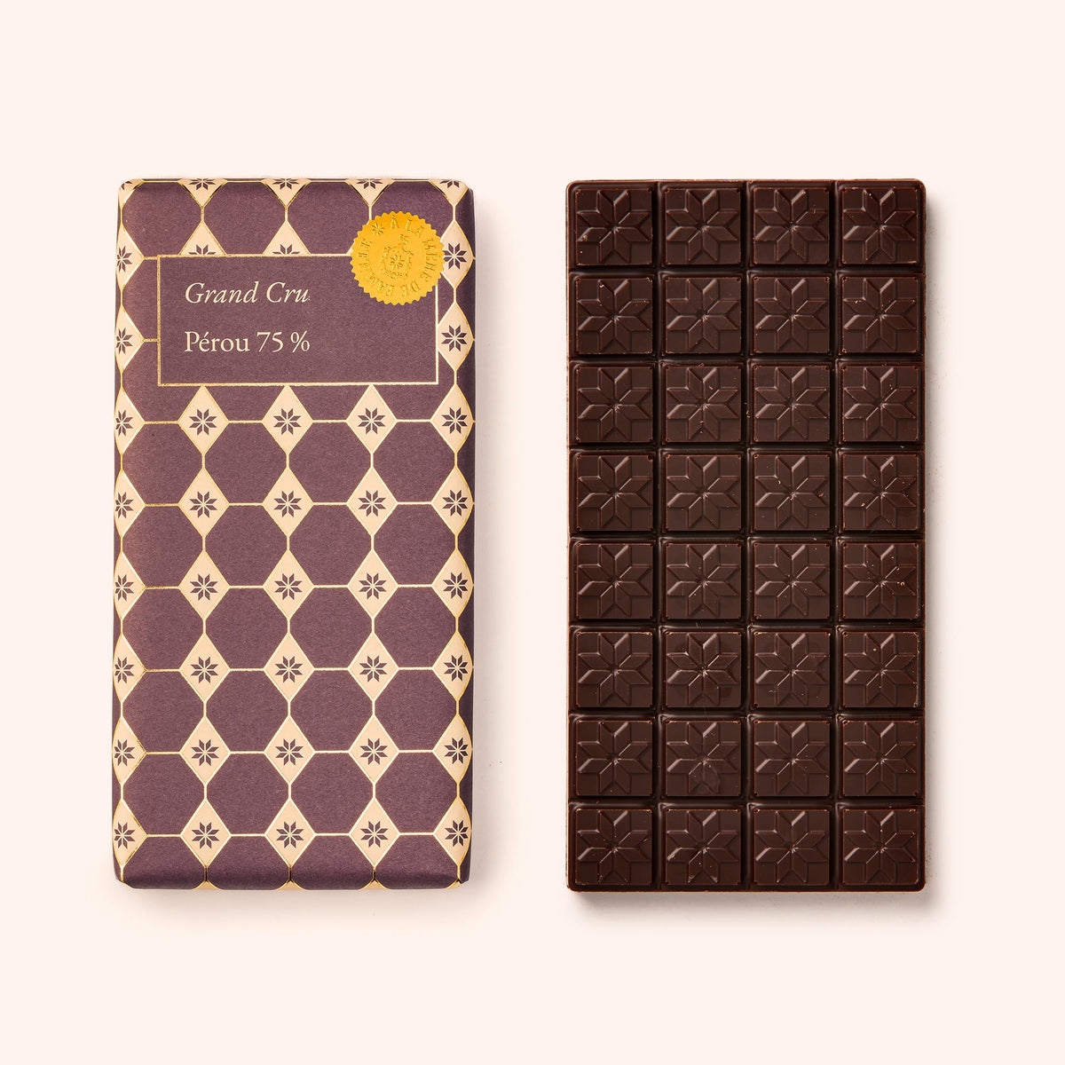 Tablette chocolat Pérou 75 %