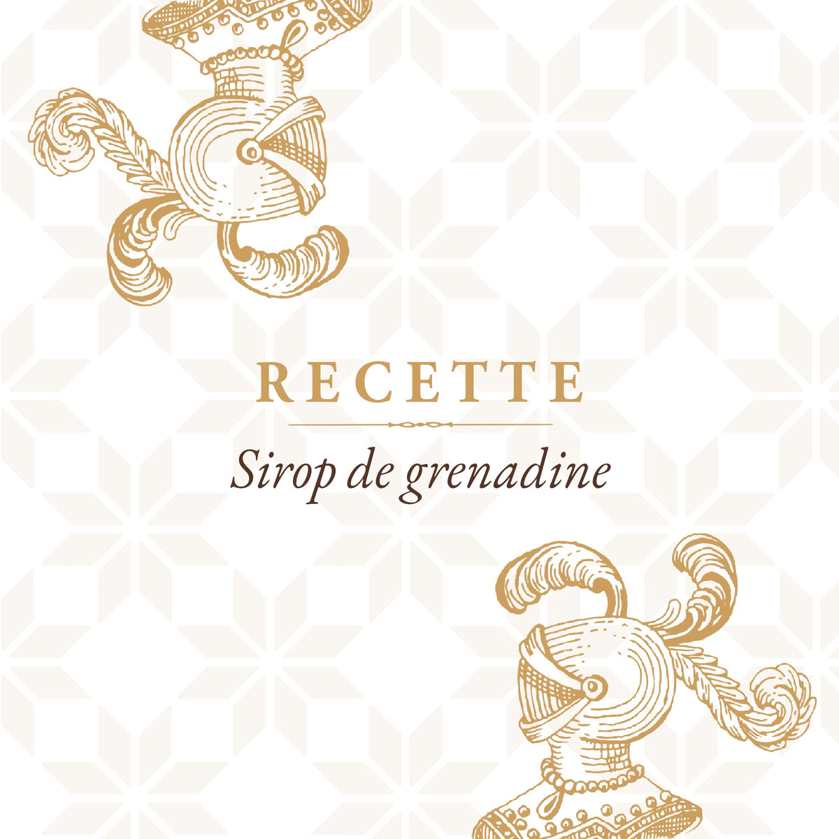 Recette du sirop de grenadine