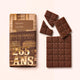 Tablette anniversaire - chocolat au lait 39 %
