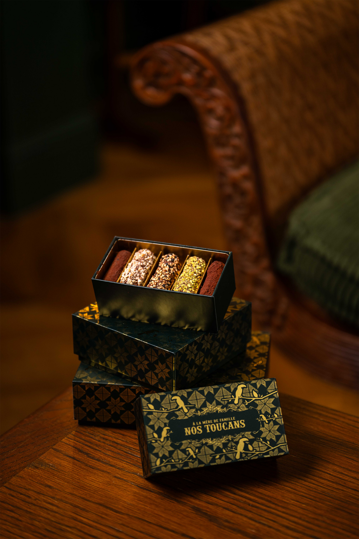 Coffret de 10 toucans assortis