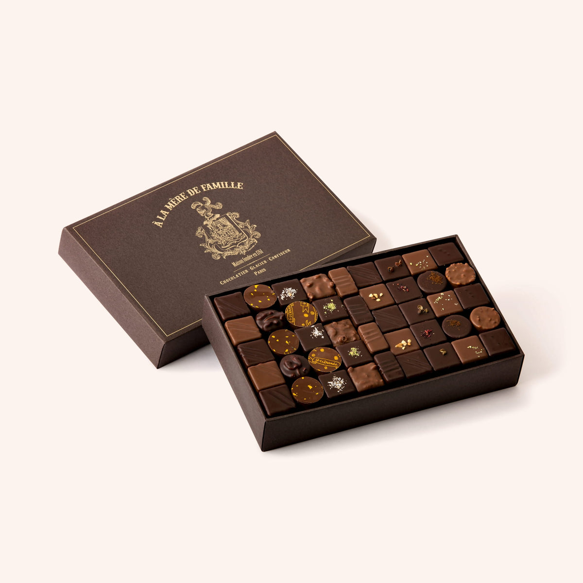 Coffret de chocolats assortis 740g