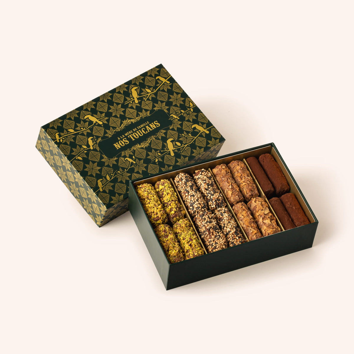 Coffret de 32 toucans assortis