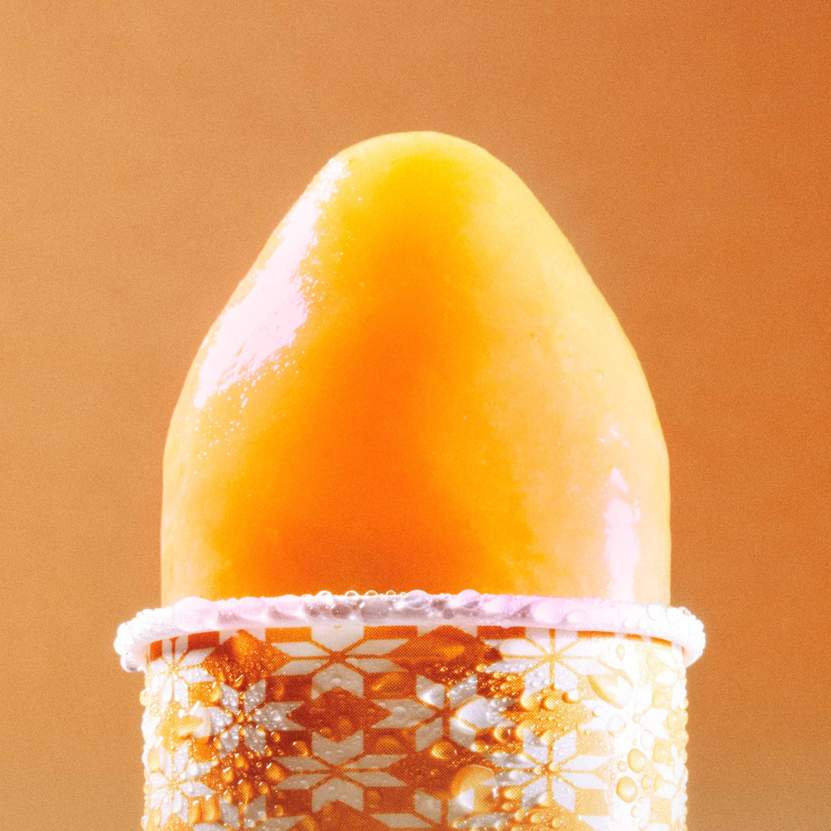 Glace à l'eau Papino - Mirabelle