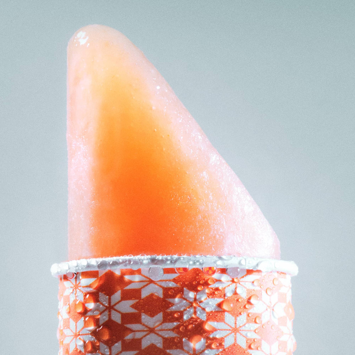Glace à l'eau Papino - Pêche blanche