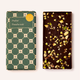 Tablette chocolat praliné pistache noir