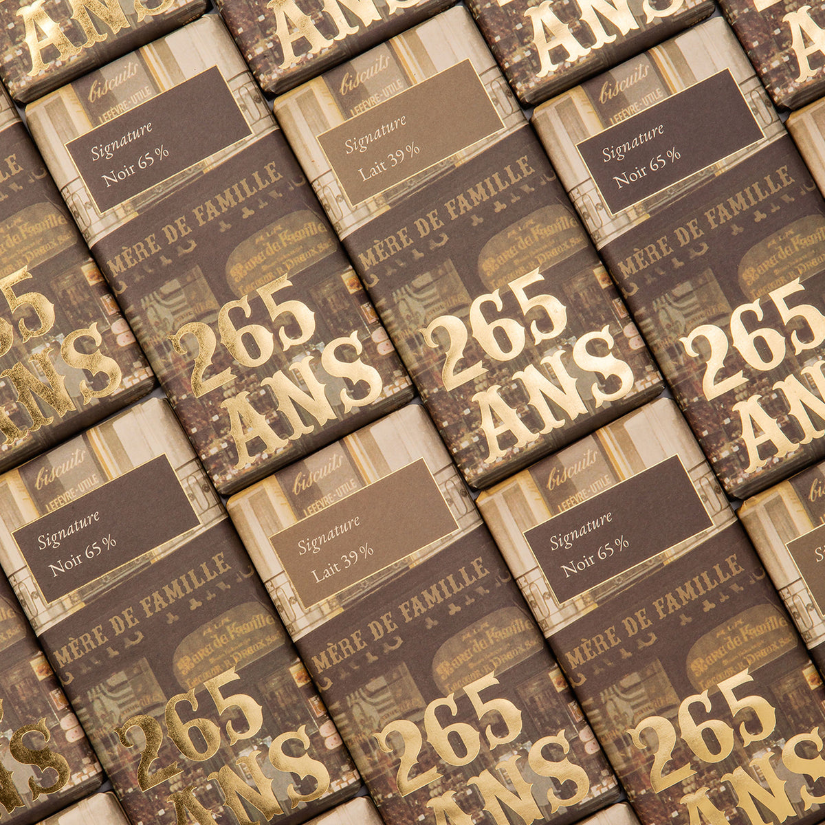 Tablette anniversaire - chocolat au lait 39 %